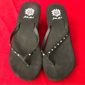 Yellow Box Flip flops